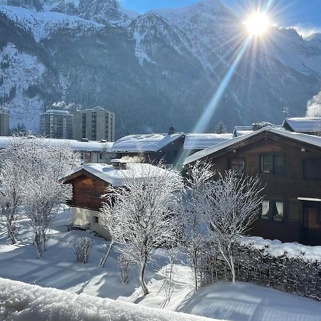 Apartament Z Widokiem Na Mt Blanc Chamonix Exterior foto