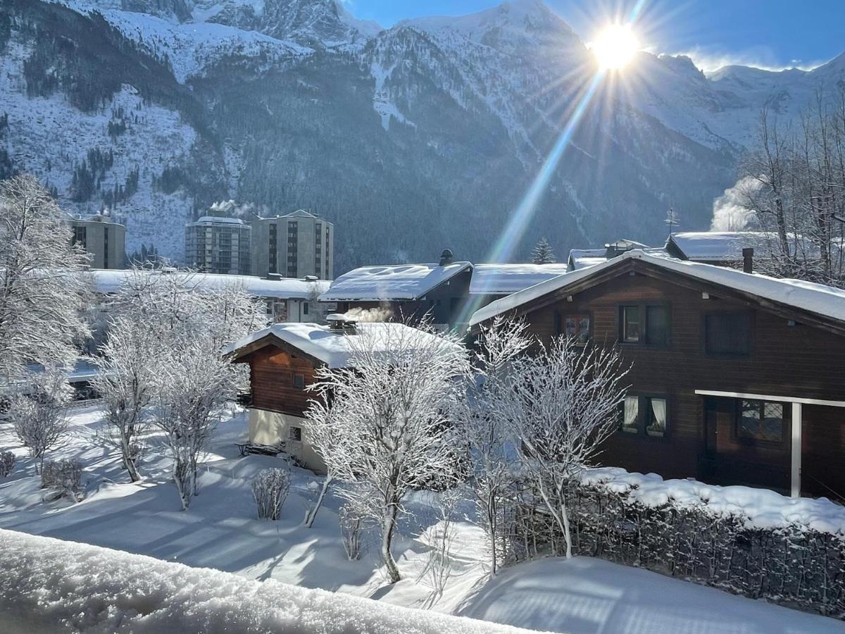 Apartament Z Widokiem Na Mt Blanc Chamonix Exterior foto