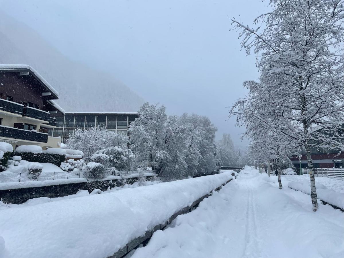 Apartament Z Widokiem Na Mt Blanc Chamonix Exterior foto