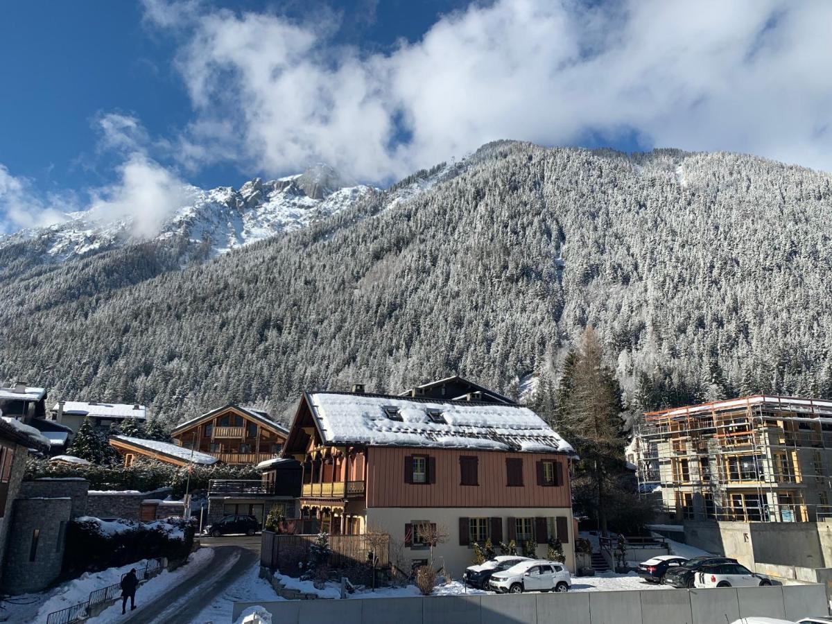 Apartament Z Widokiem Na Mt Blanc Chamonix Exterior foto