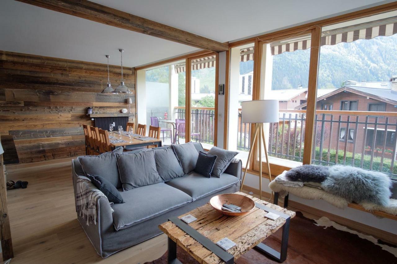 Apartament Z Widokiem Na Mt Blanc Chamonix Exterior foto